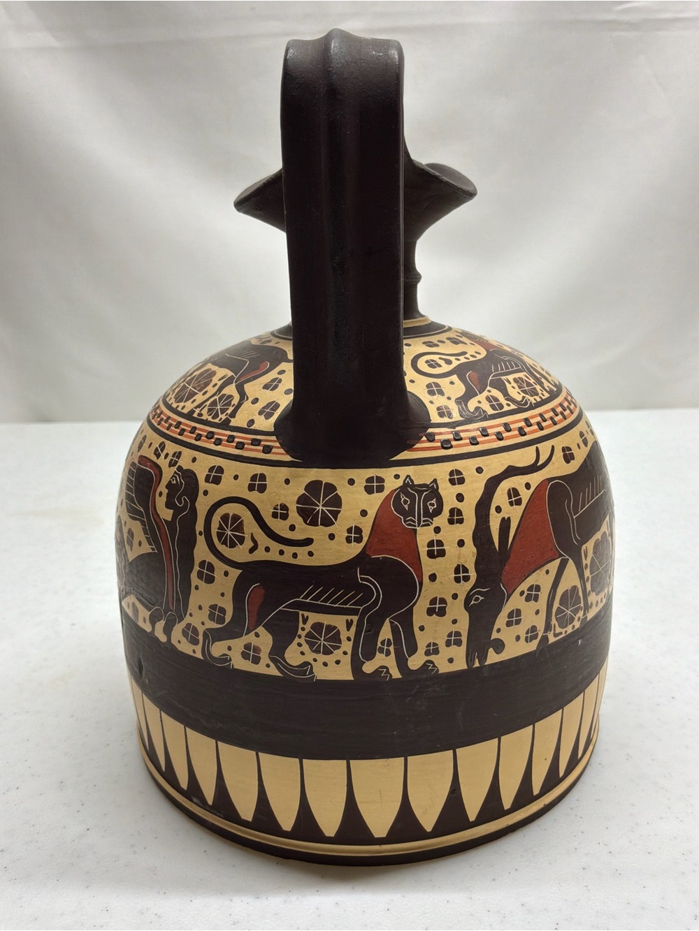 Corinthian Wine Jug Reproduction or Vase - Picture 2 of 8